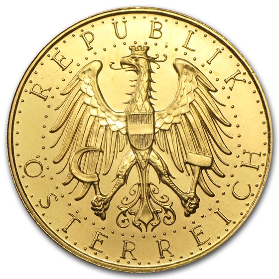 Austria Gold 100 Schilling BU (Random) - APMEX®
